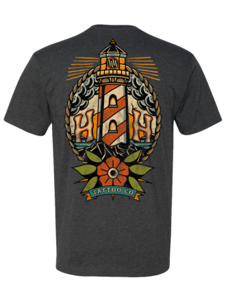 H&H TATTOO Beacon Mens Tee H&H TATTOO Beacon Mens Tee