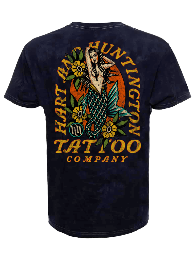 H&H TATTOO Siren Mens Tee