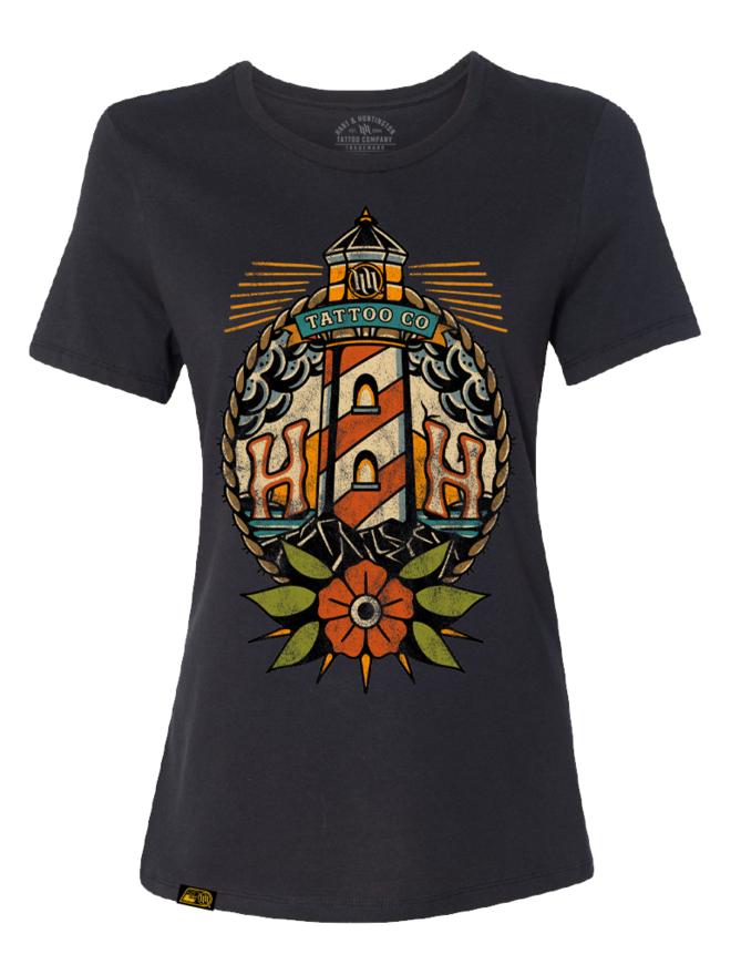 Tomcat Crop Tee - Hart & Huntington Tattoo Co.