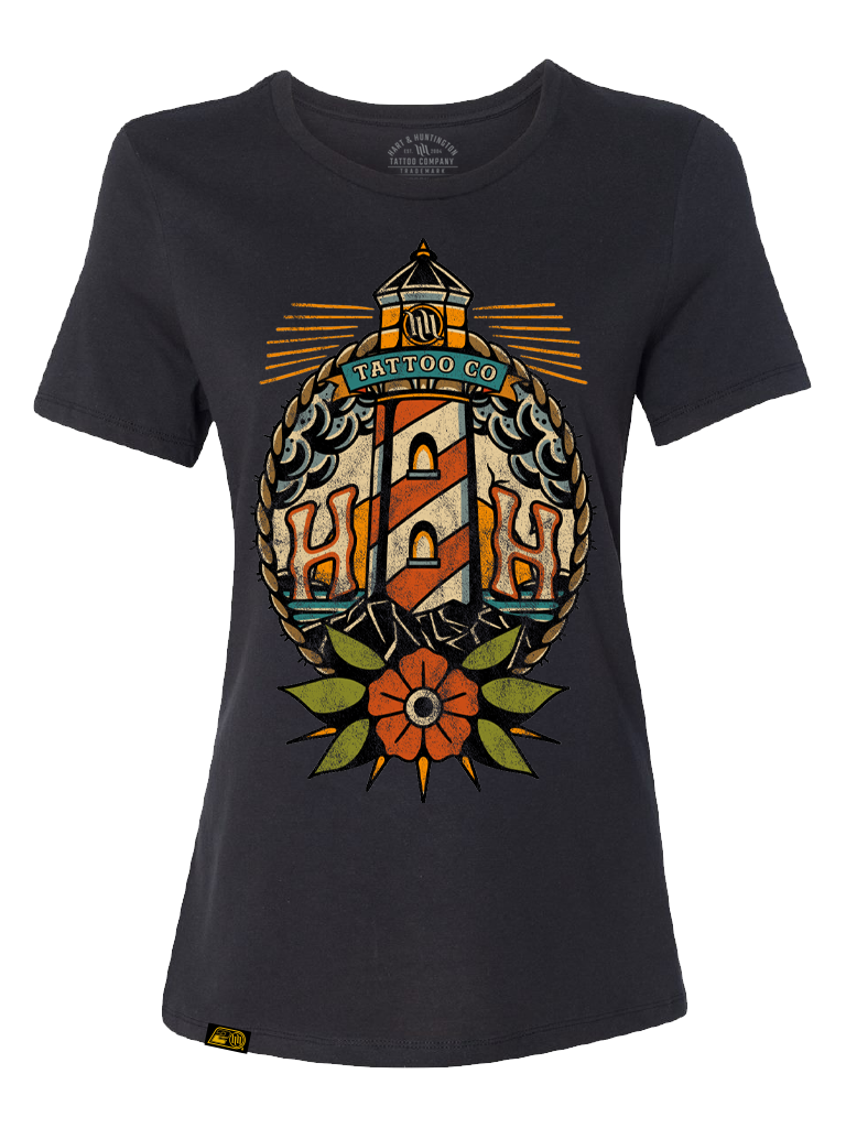 H&H TATTOO Beacon Womens Tee