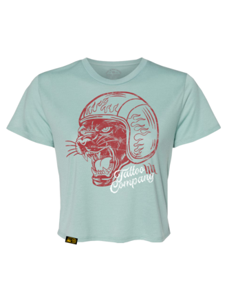 H&H TATTOO Tomcat Crop Tee