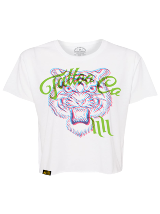 H&H TATTOO Tigress Crop Tee