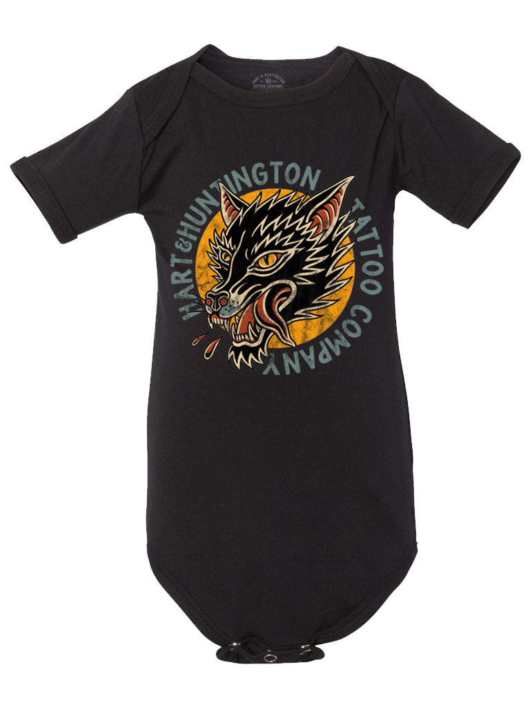 H&H TATTOO Baby Howl Onesie