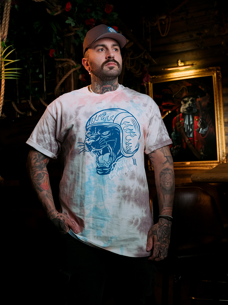 H&H TATTOO Tomcat Mens Tee