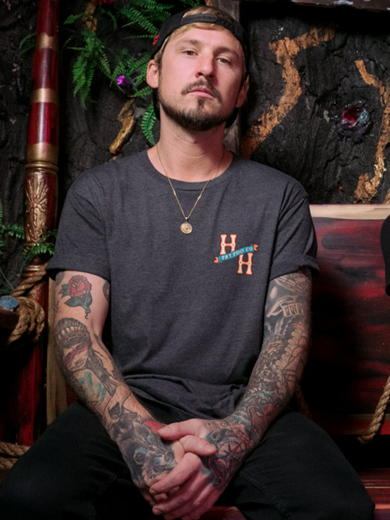 H&H TATTOO Beacon Mens Tee