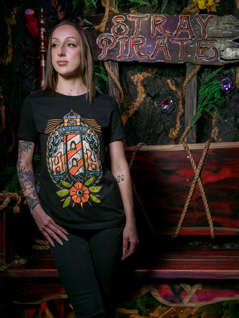 H&H TATTOO Beacon Womens Tee