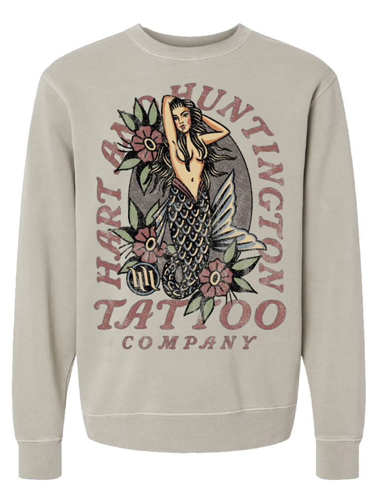 H&H TATTOO Sea Maid Crew Fleece