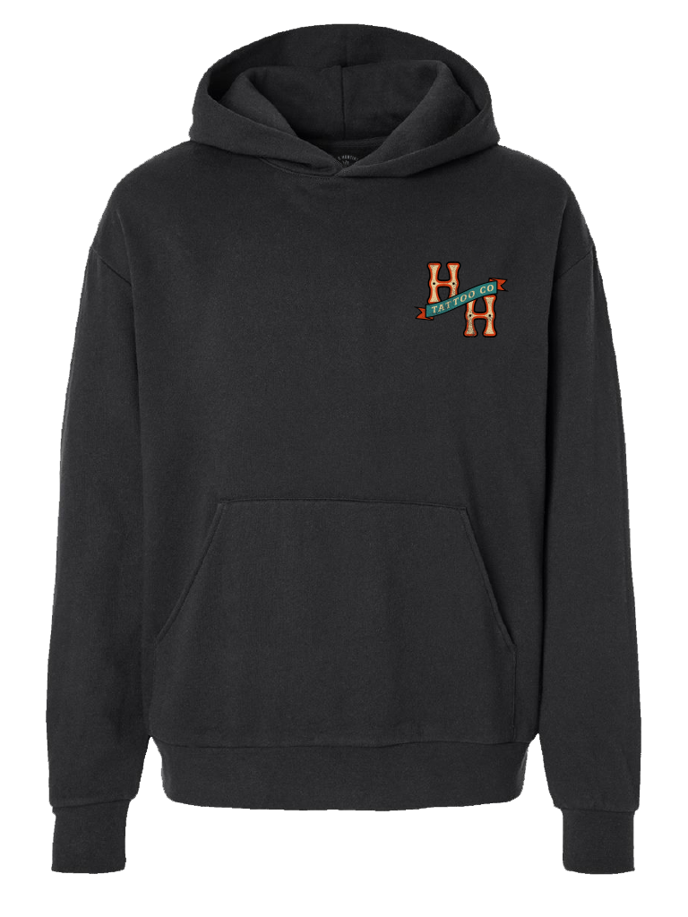 H&H TATTOO Signal Pullover Hood