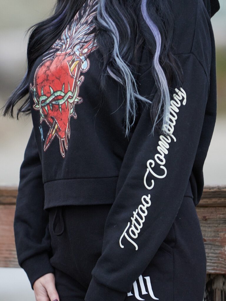 H&H TATTOO Hart Ache Pullover Hoodie