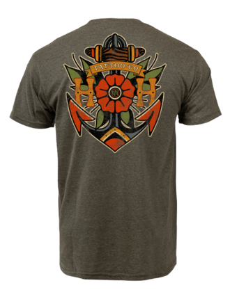 H&H TATTOO Mudhook Mens Tee