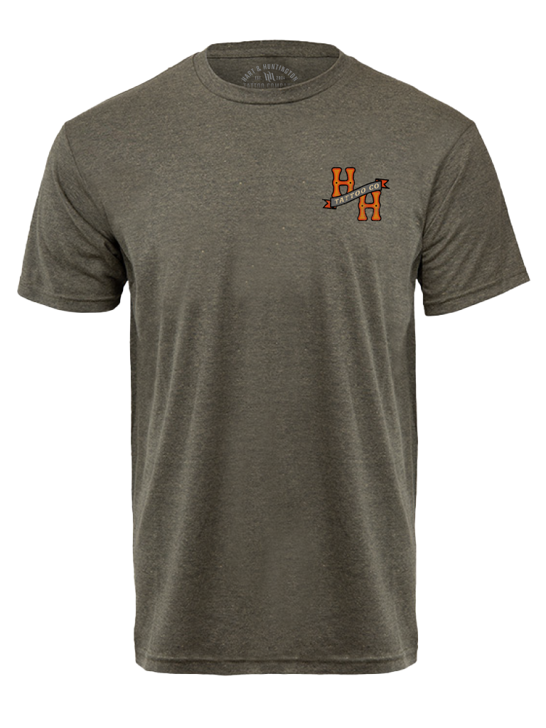 H&H TATTOO Mudhook Mens Tee