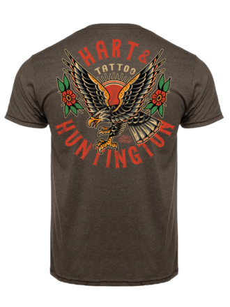 H&H TATTOO Eagle Mens Tee