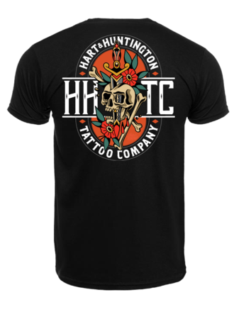 H&H TATTOO Skull n Dagger Mens Tee