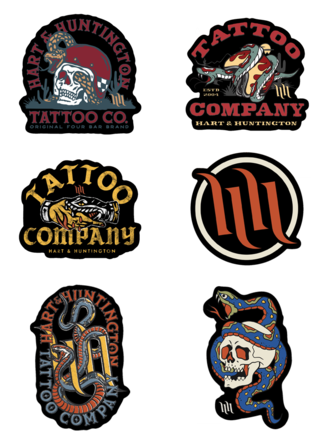 H&H TATTOO YOTS Sticker Pack H&H TATTOO YOTS Sticker Pack