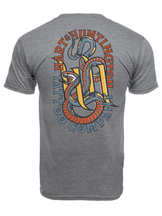 H&H TATTOO Snake Bars Mens Tee H&H TATTOO Snake Bars Mens Tee