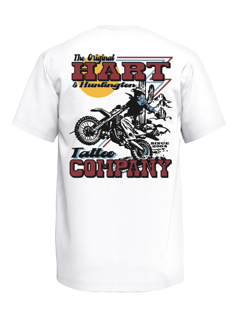 H&H TATTOO Moto Boy Mens Tee