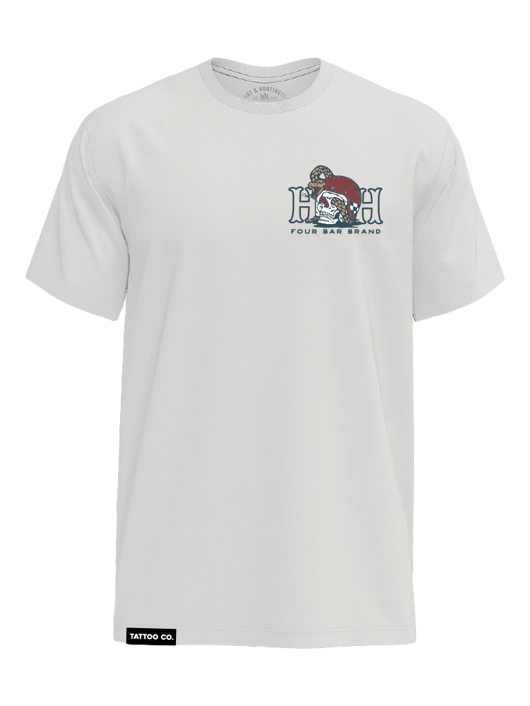 H&H TATTOO Snakey Mens Tee
