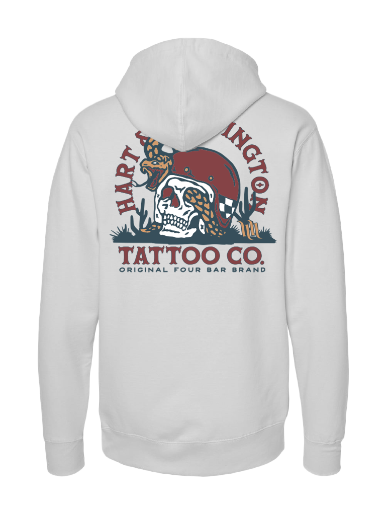 H&H TATTOO Snakey Mens P/O Hoodie