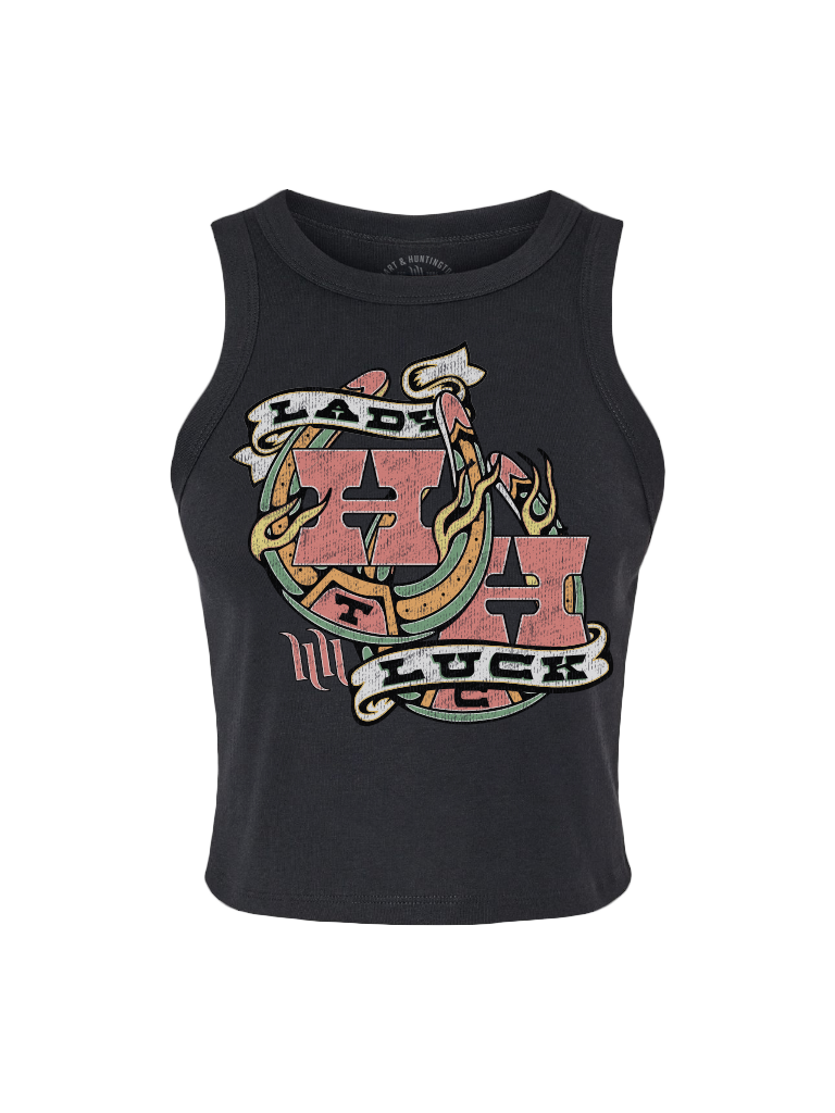 H&H TATTOO Lady Luck Womens Tank