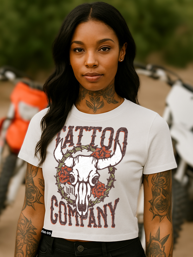 Bone Daddy Womens Tee - Hart & Huntington Tattoo Co.
