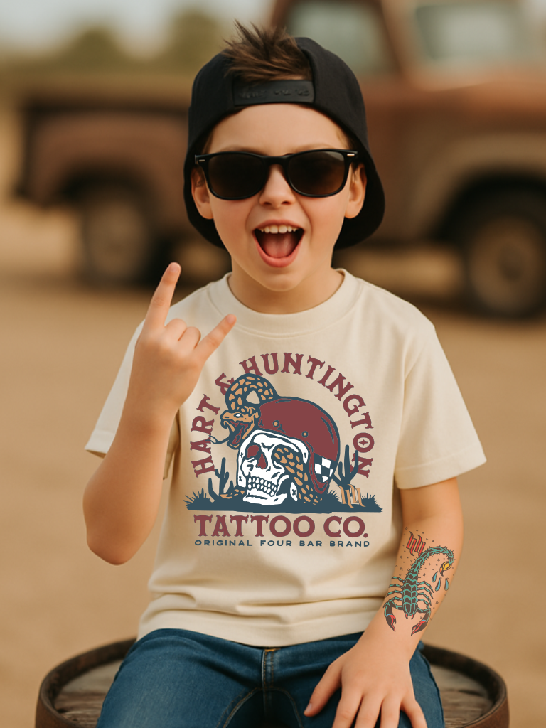 H&H TATTOO Lil Snakey Youth Tee