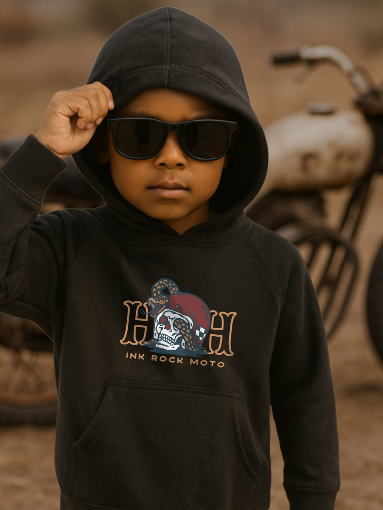 H&H TATTOO Lil Snakey Youth Hoodie