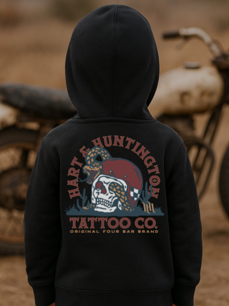 H&H TATTOO Lil Snakey Youth Hoodie