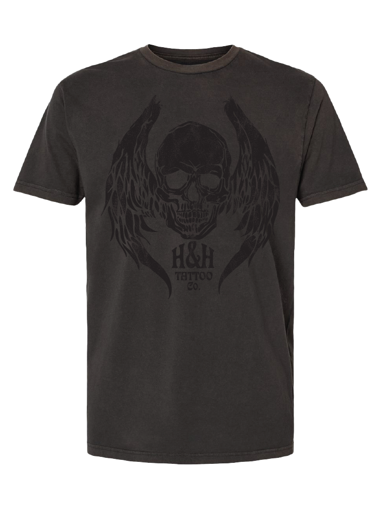 H&H TATTOO Diablo Vintage Mens Tee