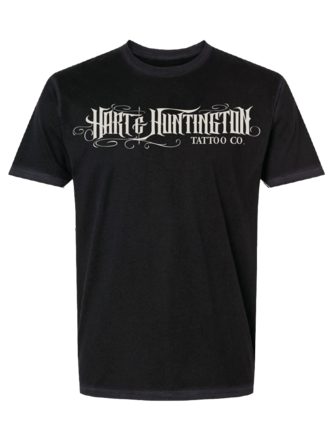 H&H TATTOO Scrawl Vintage Mens Tee
