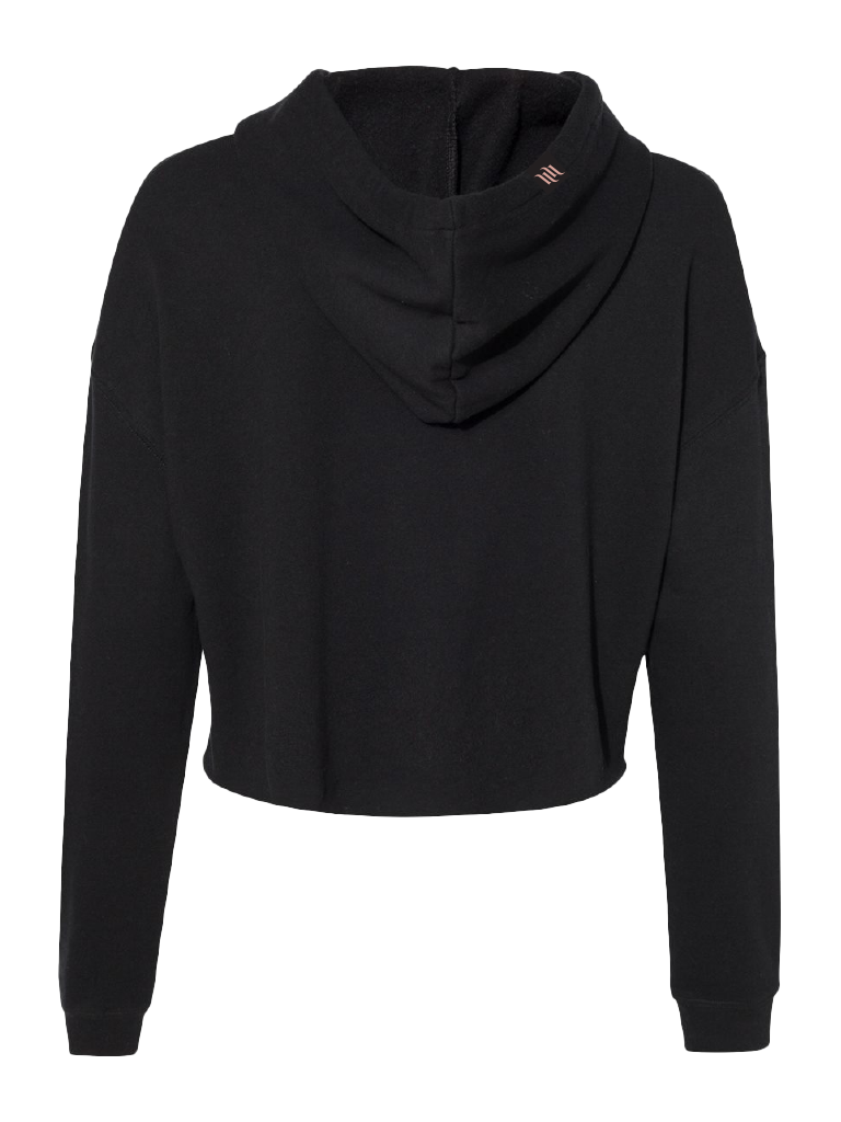 H&H TATTOO Spur Womens Crop Hoodie