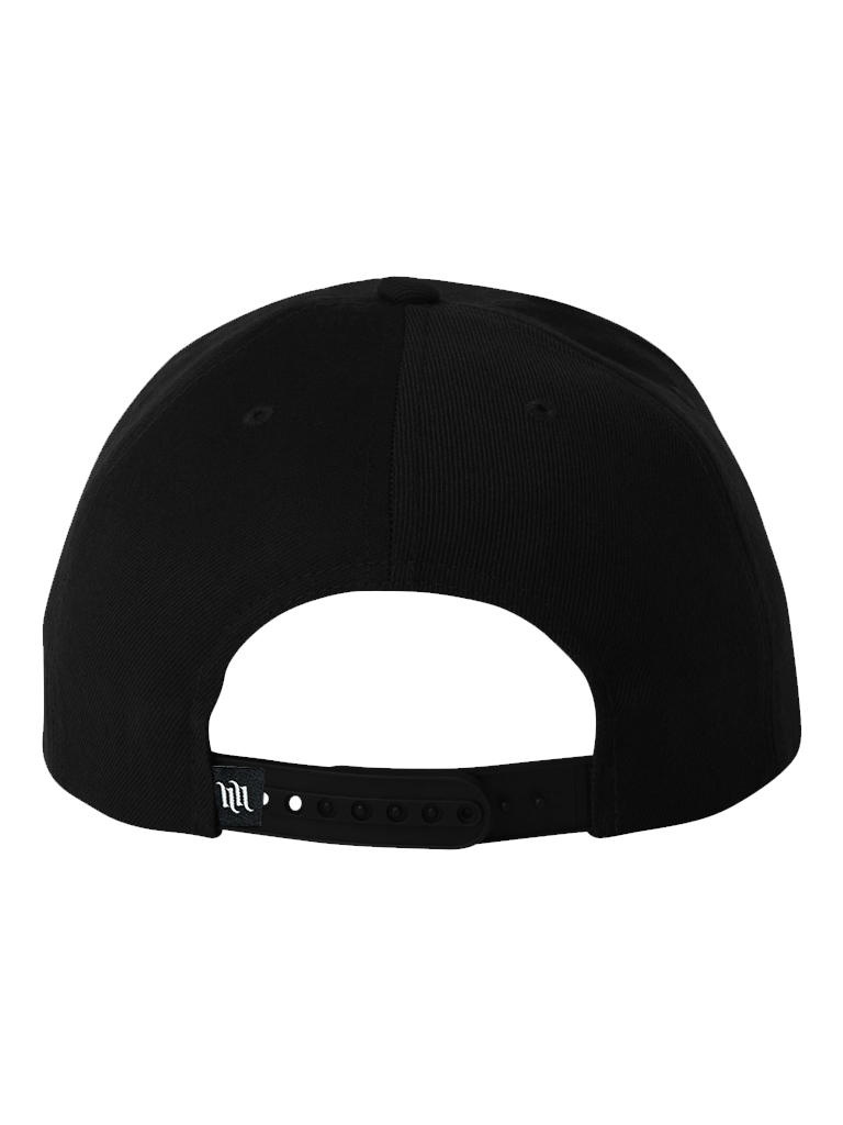 H&H TATTOO 4Bar Noir Snap Back Hat