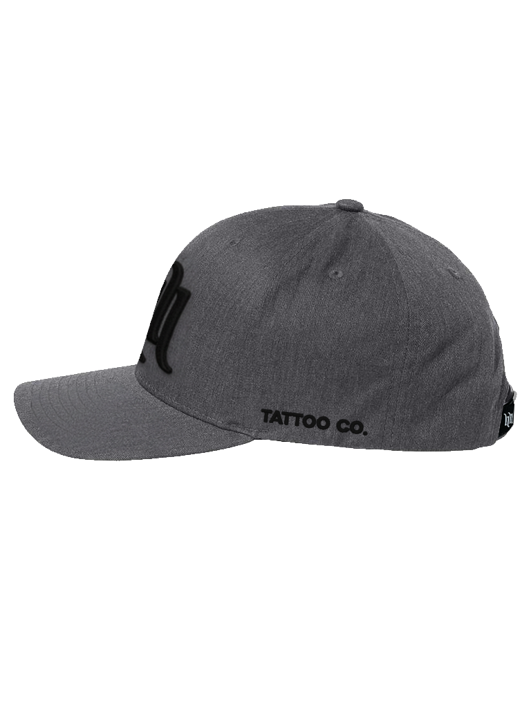 H&H TATTOO 4Bar Ash Snap Back Hat