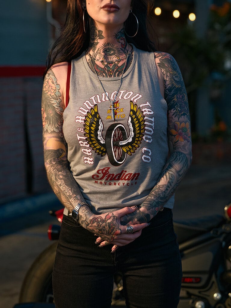 HH x IMC IMC x HH Winged Wheel Womens Tank Top