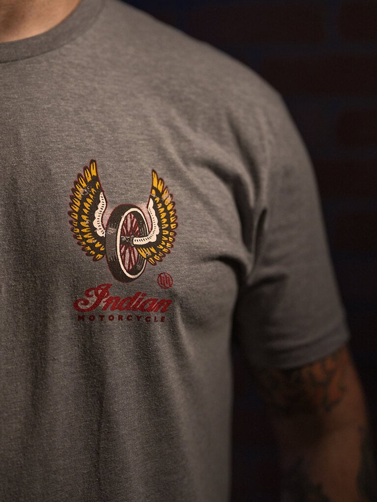 HH x IMC IMC x HH Winged Wheel Tee