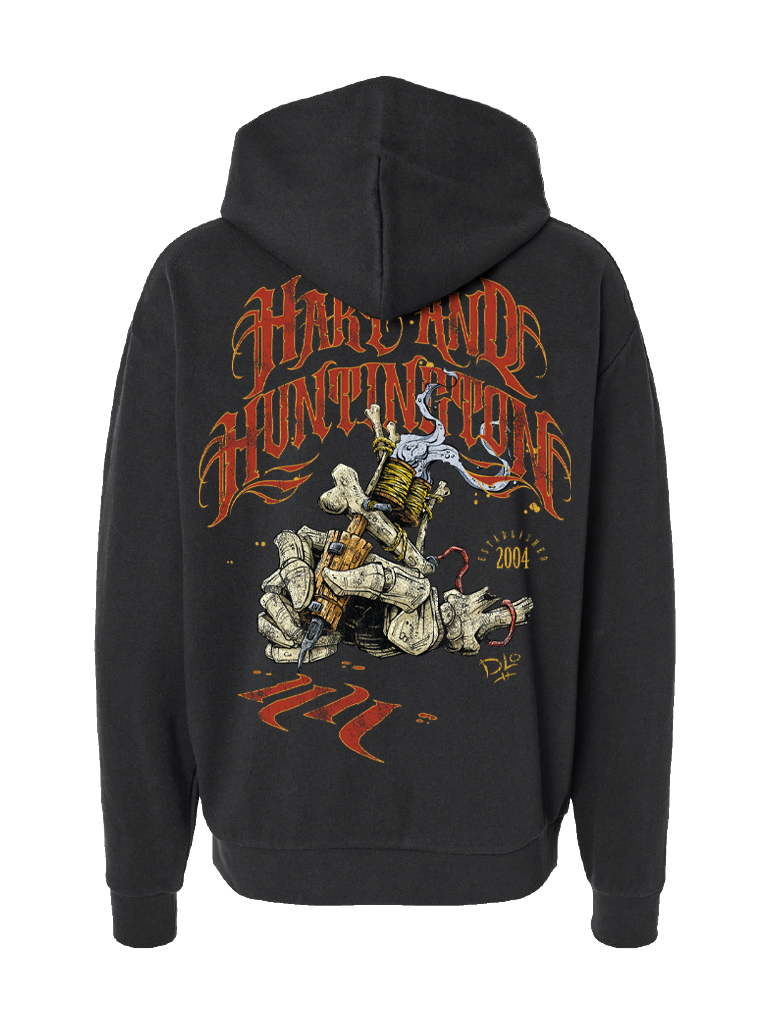 H&H TATTOO DLO Dead Hand Mens P/O Hoodie