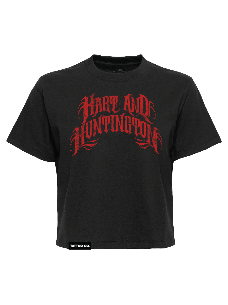 H&H TATTOO DLO Sacred Womens Crop Tee