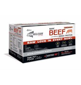 Iron Will Basic Beef 6lb Box (6 x 1lb)