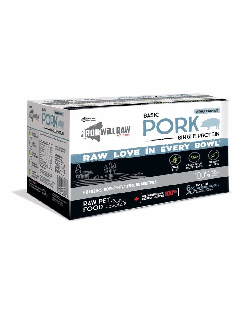 Iron Will Nothing But Pork 6lb Box (6 x 1lb)