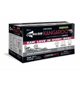 IRON WILL RAW ORIGINAL KANGAROO 6LB BOX (6 x 1LB)