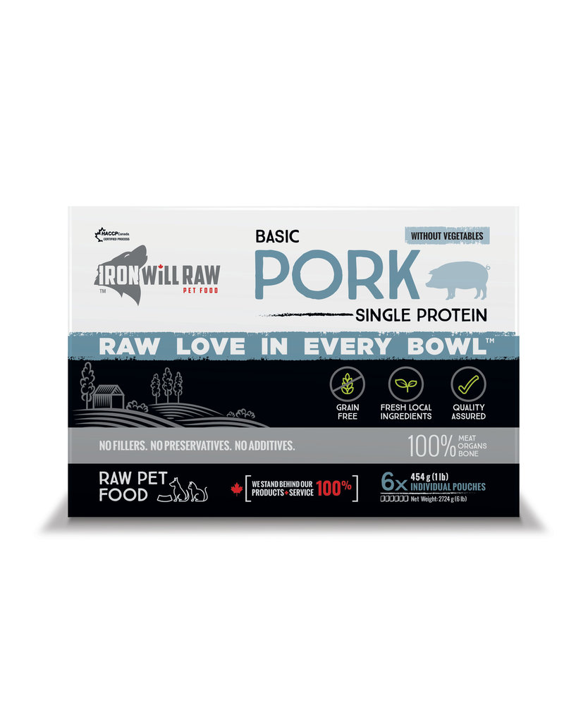 Iron Will Nothing But Pork 6lb Box (6 x 1lb)