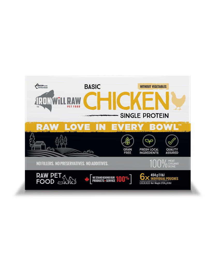 Iron Will Nothing But Chicken 6lb Box (6 x 1lb)