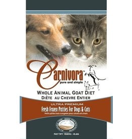 Goat Diet Whole Animal 4 lb (8 x 8 oz Patties)