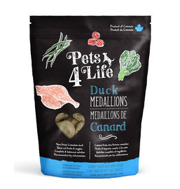 Pets4Life Canine Duck Medallions 3lb (48 x 1oz)