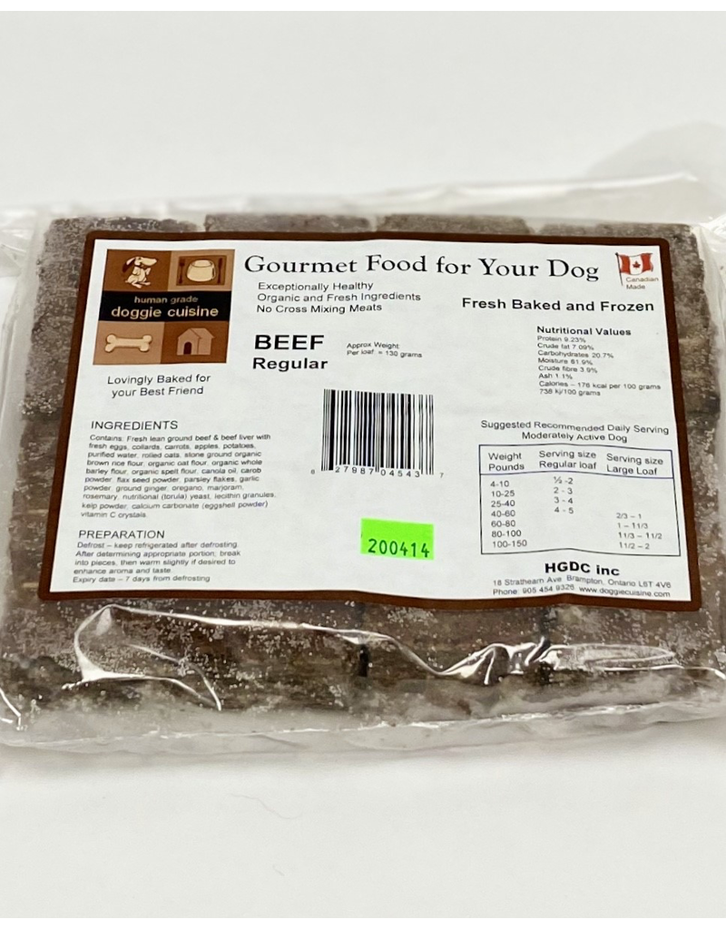 Human Grade Beef Doggie Cuisine