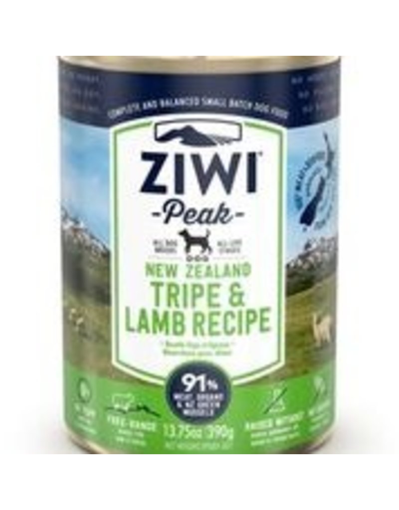 ZIWI PEAK CANNED TRIPE & LAMB DOG 13.75OZ