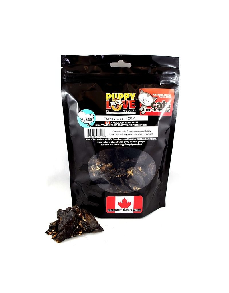 Puppy Love Turkey Liver 120g