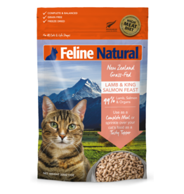 Feline Natural Lamb & King Salmon Cat Freeze Dried 320g