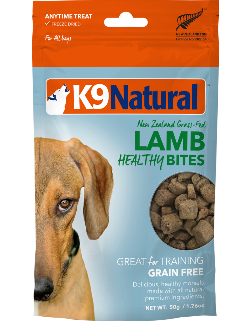 K9 NATURAL HEALTHY DOG LAMB  BITES 50G
