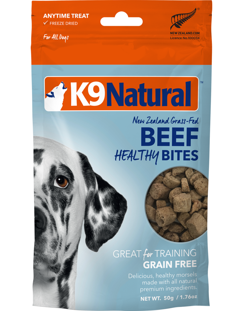 K9 Natural Healthy Dog Beef Bites 50g