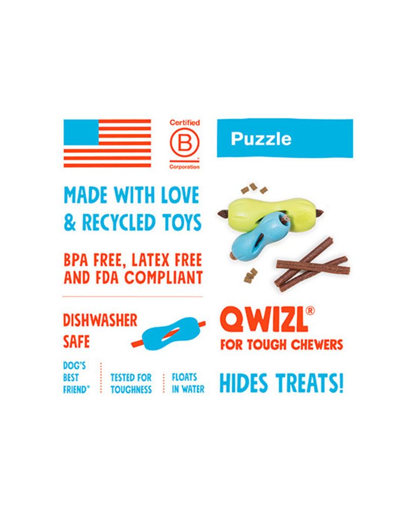 Westpaw Qwizl Treat Toy Small